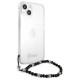 Guess GUHCP13MKPSBK iPhone 13 6.1" Transparent hardcase Black Pearl