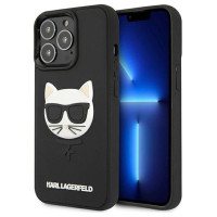 Karl Lagerfeld KLHCP13LCH3DBK 13 Pro / 13 6,1" czarny/black hardcase 3D Rubber Choupette