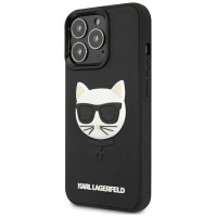 Karl Lagerfeld KLHCP13LCH3DBK 13 Pro / 13 6,1" czarny/black hardcase 3D Rubber Choupette