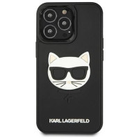 Karl Lagerfeld KLHCP13LCH3DBK 13 Pro / 13 6,1" czarny/black hardcase 3D Rubber Choupette
