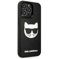 Karl Lagerfeld KLHCP13LCH3DBK 13 Pro / 13 6,1" czarny/black hardcase 3D Rubber Choupette