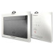 Guess Saffiano Triangle Logo case for a 16" laptop - silver