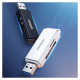 Ugreen Portable TF/SD Card Reader for USB 3.0 Black (CM104)