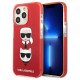 Karl Lagerfeld KLHCP13LTPE2TR iPhone 13 Pro / 13 6,1" hardcase czerwony/red Karl&Choupette Head