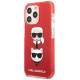 Karl Lagerfeld KLHCP13LTPE2TR iPhone 13 Pro / 13 6,1" hardcase czerwony/red Karl&Choupette Head