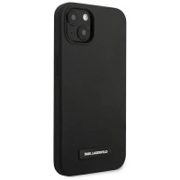 Karl Lagerfeld KLHCP13SSLMP1K iPhone 13 mini 5,4" hardcase czarny/black Silicone Plaque