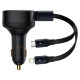 Baseus Enjoyment 2in1 car charger 30W black (CGTX000001)