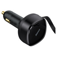 Baseus Enjoyment 2in1 car charger 30W black (CGTX000001)