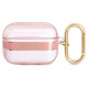 Guess GUAPHHTSP AirPods Pro cover pink/pink Strap Collection