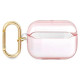 Guess GUAPHHTSP AirPods Pro cover pink/pink Strap Collection