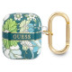 Guess GUA2HHFLN AirPods cover green/green Flower Strap Collection