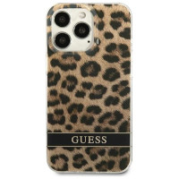 Guess GUHCP13LHSLEOW iPhone 13 Pro / 13 6.1" brown/brown hardcase Leopard