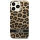 Guess GUHCP13LHSLEOW iPhone 13 Pro / 13 6.1" brown/brown hardcase Leopard
