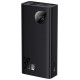 Baseus Adaman2 power bank with digital display 10000mAh 30W 2 x USB / 1x USB Type C Overseas Edition PD QC SCP black (PPAD040101)