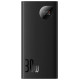 Baseus Adaman2 power bank with digital display 10000mAh 30W 2 x USB / 1x USB Type C Overseas Edition PD QC SCP black (PPAD040101)