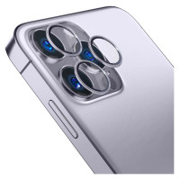 3Mk Protection Camera Glass for iPhone 14 Pro Max / 14 Pro 9H for 3mk Lens Protection Pro Series Lens - Purple