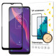 Wozinsky super tough Full Glue tempered glass full screen with frame Case Friendly TCL 306 black
