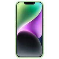 Nillkin CamShield Silky Silicone Case iPhone 14 Plus case with camera cover green