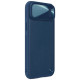 Nillkin CamShield Leather S Case iPhone 14 Plus case with camera cover blue