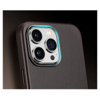 Dux Ducis Naples Case for iPhone 14 Pro Max Leather Cover (MagSafe Compatible) Dark Brown
