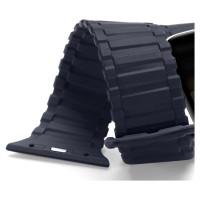 Dux Ducis Strap (Armor Version) Apple Watch Ultra, SE, 9, 8, 7, 6, 5, 4, 3, 2, 1 (49, 45, 44, 42 mm) Silicone Magnetic Band Bracelet Blue