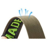 Dux Ducis Strap (Outdoor Version) Apple Watch Ultra Strap, SE, 9, 8, 7, 6, 5, 4, 3, 2, 1 (49, 45, 44, 42 mm) Nylon Band Bracelet Black/Green