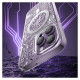 Kingxbar PQY Geek Series magnetic case for iPhone 14 Plus MagSafe silver