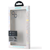 Joyroom 14Q Case iPhone 14 Plus case housing cover with transparent camera cover (JR-14Q3 transparent)