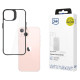 3Mk Protection Case for iPhone 14 3mk Satin Armor Case+ series - black