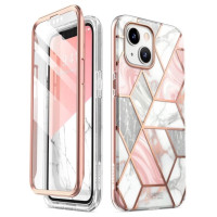 Supcase Cosmo iPhone 14 Plus Case - Pink Marble
