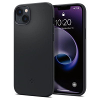Spigen Silicone Fit Mag Case with MagSafe for iPhone 14 Plus - Black