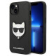 Karl Lagerfeld KLHCP14MSAPCHK iPhone 14 Plus 6,7" hardcase czarny/black Saffiano Choupette Head Patch