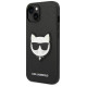 Karl Lagerfeld KLHCP14MSAPCHK iPhone 14 Plus 6,7" hardcase czarny/black Saffiano Choupette Head Patch