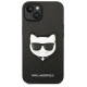 Karl Lagerfeld KLHCP14MSAPCHK iPhone 14 Plus 6,7" hardcase czarny/black Saffiano Choupette Head Patch