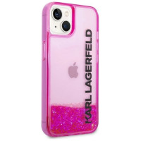 Karl Lagerfeld KLHCP14MLCKVF iPhone 14 Plus 6,7" różowy/pink hardcase Liquid Glitter Elong