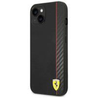 Ferrari FEHCP14MAXBK iPhone 14 Plus 6.7" black/black hardcase Carbon