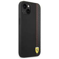 Ferrari FEHCP14MAXBK iPhone 14 Plus 6.7" black/black hardcase Carbon