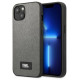 Karl Lagerfeld KLHCP13SSFMP2DG iPhone 13 mini 5,4 "hardcase silver / silver Saffiano Plaque