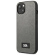 Karl Lagerfeld KLHCP13SSFMP2DG iPhone 13 mini 5,4 "hardcase silver / silver Saffiano Plaque
