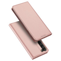 Dux Ducis Skin Pro case for Samsung Galaxy S23+ flip cover card wallet stand pink