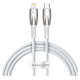 Baseus CADH000002 Lightning - USB-C PD cable 20W 480Mb/s 1m - white