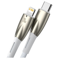 Baseus CADH000002 Lightning - USB-C PD cable 20W 480Mb/s 1m - white