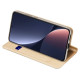 Dux Ducis Skin Pro Case Xiaomi 13 Flip Card Wallet Gold Stand