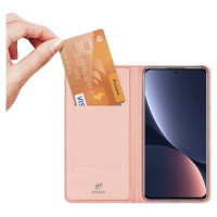 Dux Ducis Skin Pro Case Xiaomi 13 Pro Flip Card Wallet Stand Pink