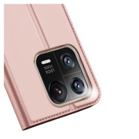 Dux Ducis Skin Pro Case Xiaomi 13 Pro Flip Card Wallet Stand Pink