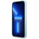 Guess Saffiano 4G Small Metal Logo case for iPhone 13 Pro Max - blue