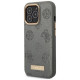 Guess GUHMP13LSAPSTG iPhone 13 Pro / 13 6.1" grey/grey hardcase Peony Logo Plate MagSafe