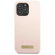 Guess GUHMP13LSPLP iPhone 13 Pro / 13 6.1" pink/pink hard case Silicone Logo Plate MagSafe