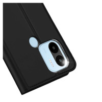 Dux Ducis Skin Pro Case for Xiaomi Redmi A1+ Flip Card Wallet Stand Black