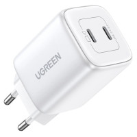 Ugreen GaN Fast Charger 2 x USB-C 45W QC PD Ugreen CD294 - White